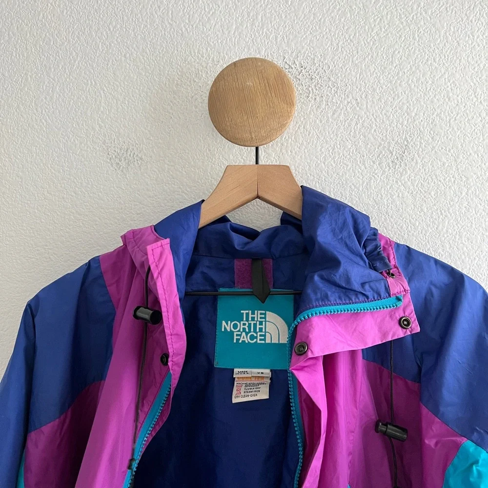 Vintage North Face Gore Tex Color Block Jacket